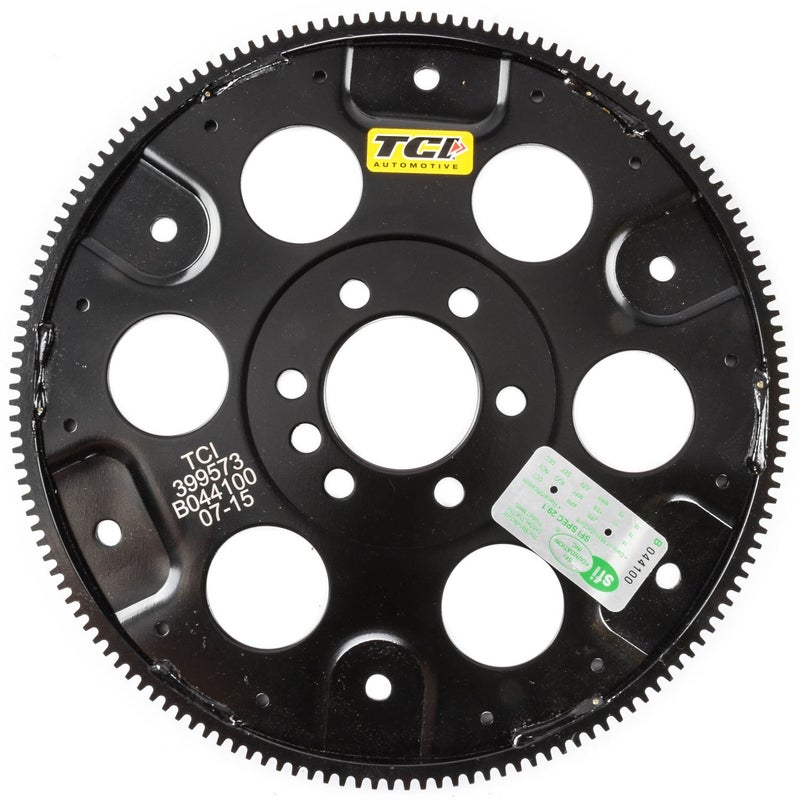 TCI 399573 SBC (Pre-'86) & BBC Flexplate; Internal Balance; Small Bolt Pattern; 153 Tooth - Image 1